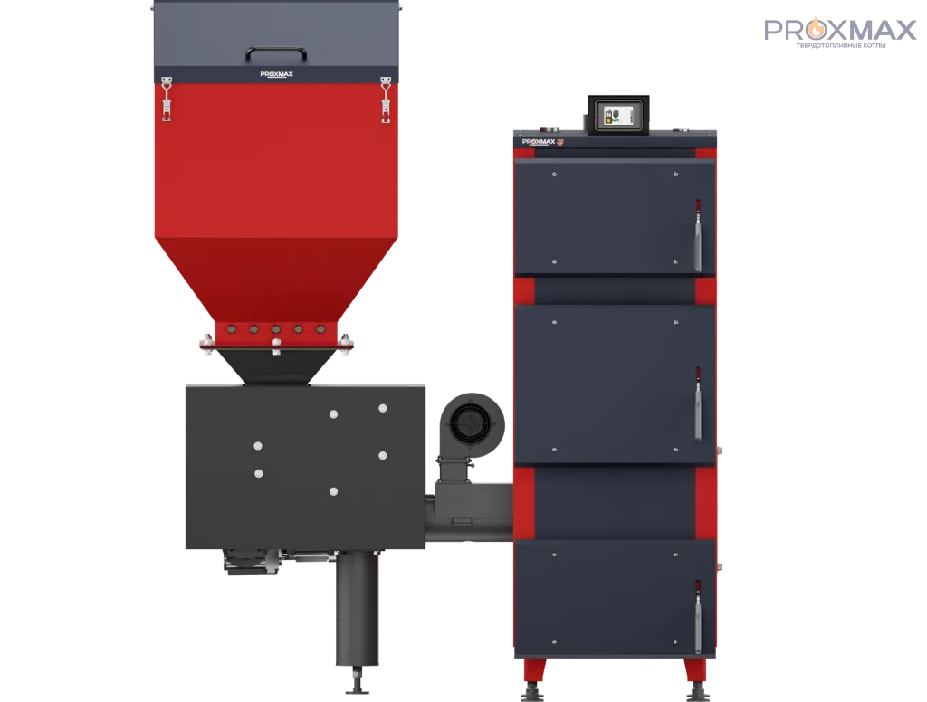 Пеллетный котел PROXMAX PELLET 50KW 246L — 50 кВт, высокое КПД