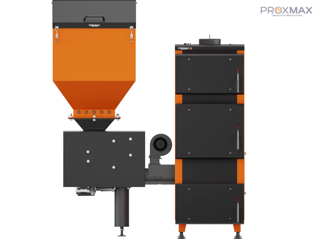 Пеллетный котел PROXMAX PELLET 32KW 246L — 32 кВт, высокое КПД